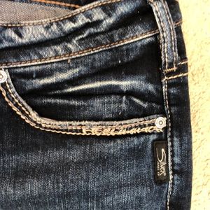 Silver Jeans sz 16 boyfriend style pristine cond